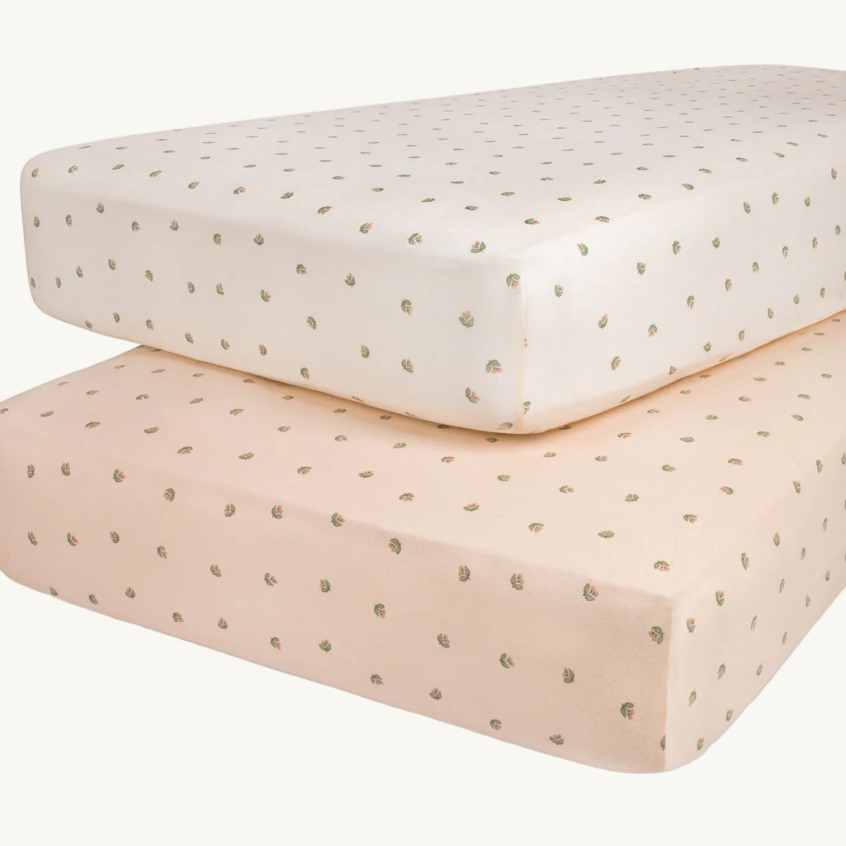 2 Pack Pink Vintage Floral Cotton Sheets