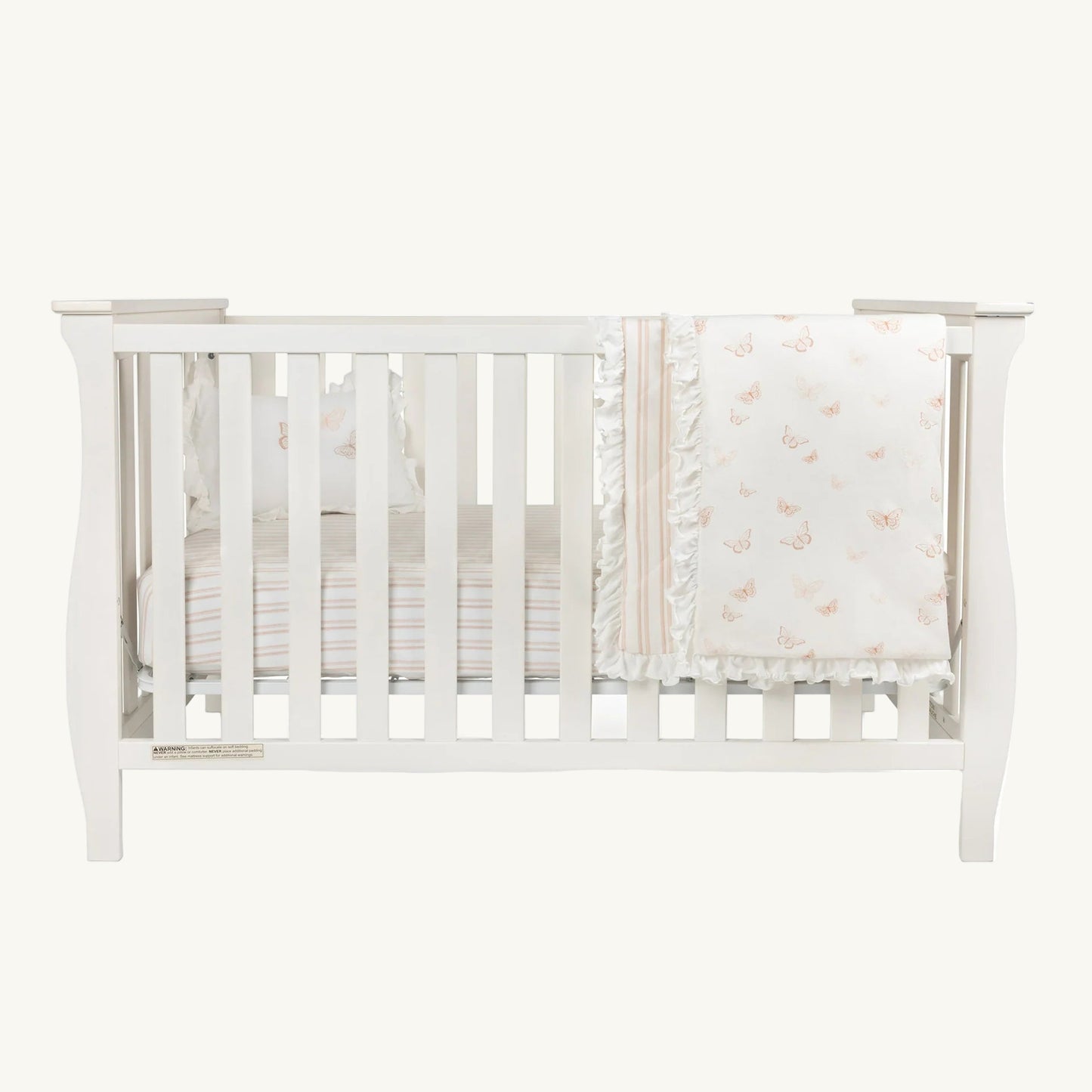 Butterfly Portable Crib Set
