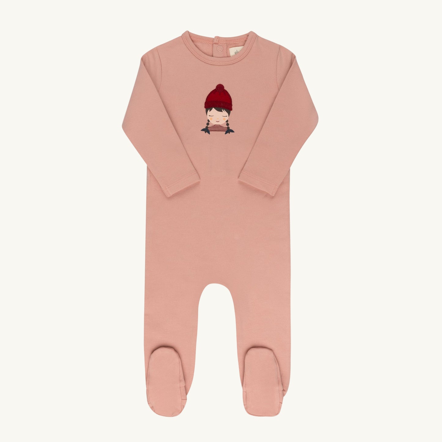 Autumn Kids Collection Pink Footie