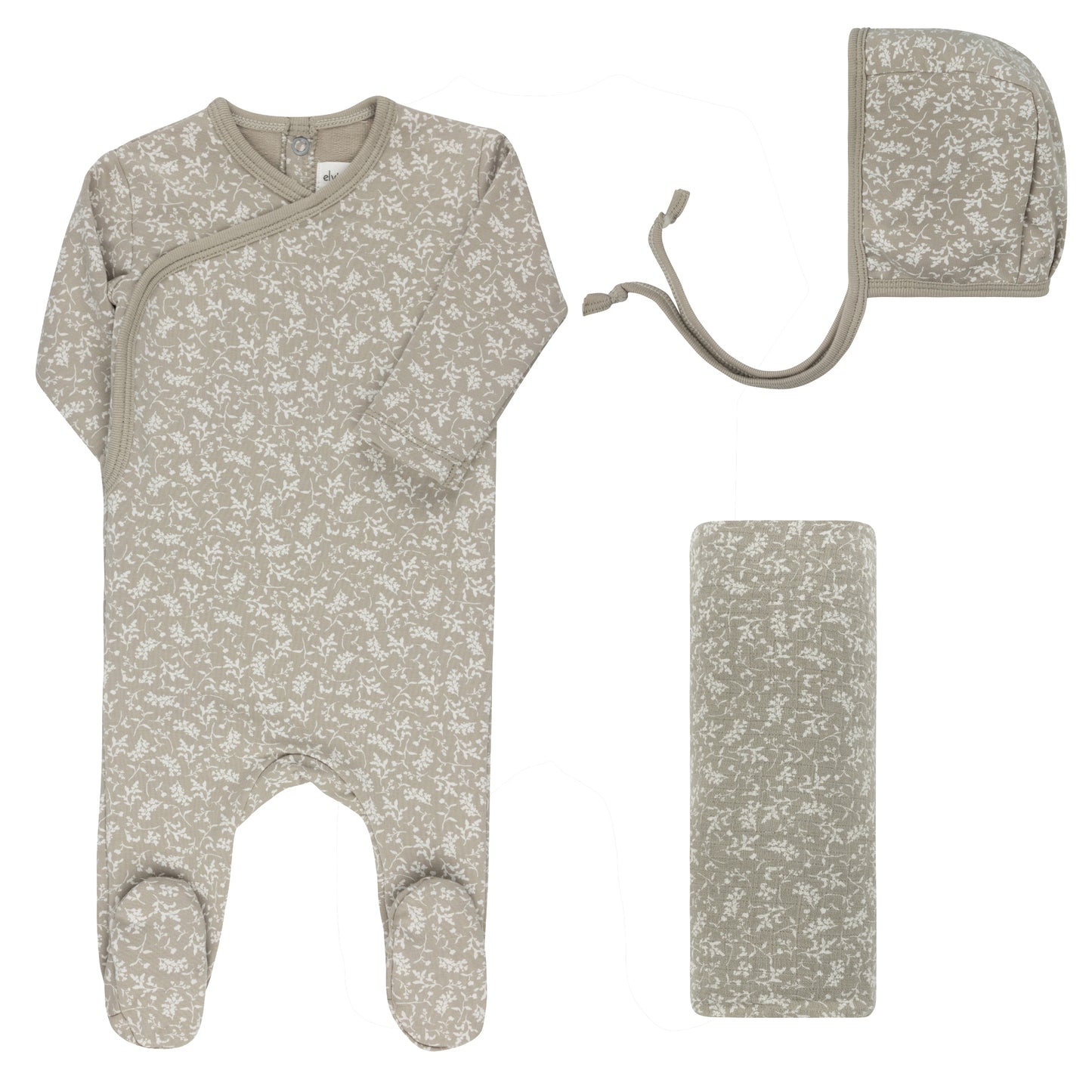 Vine Collection Sage Layette Set