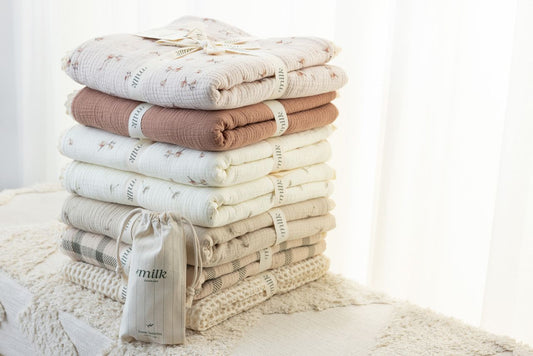 Lace Edge Blanket Terracotta