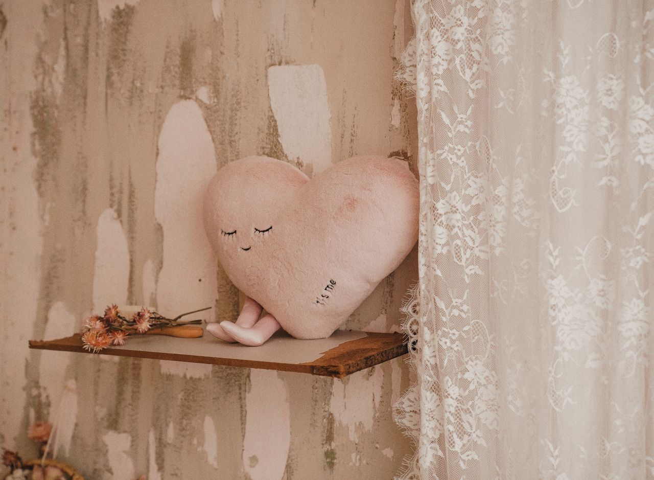 Heart Pink Pillow