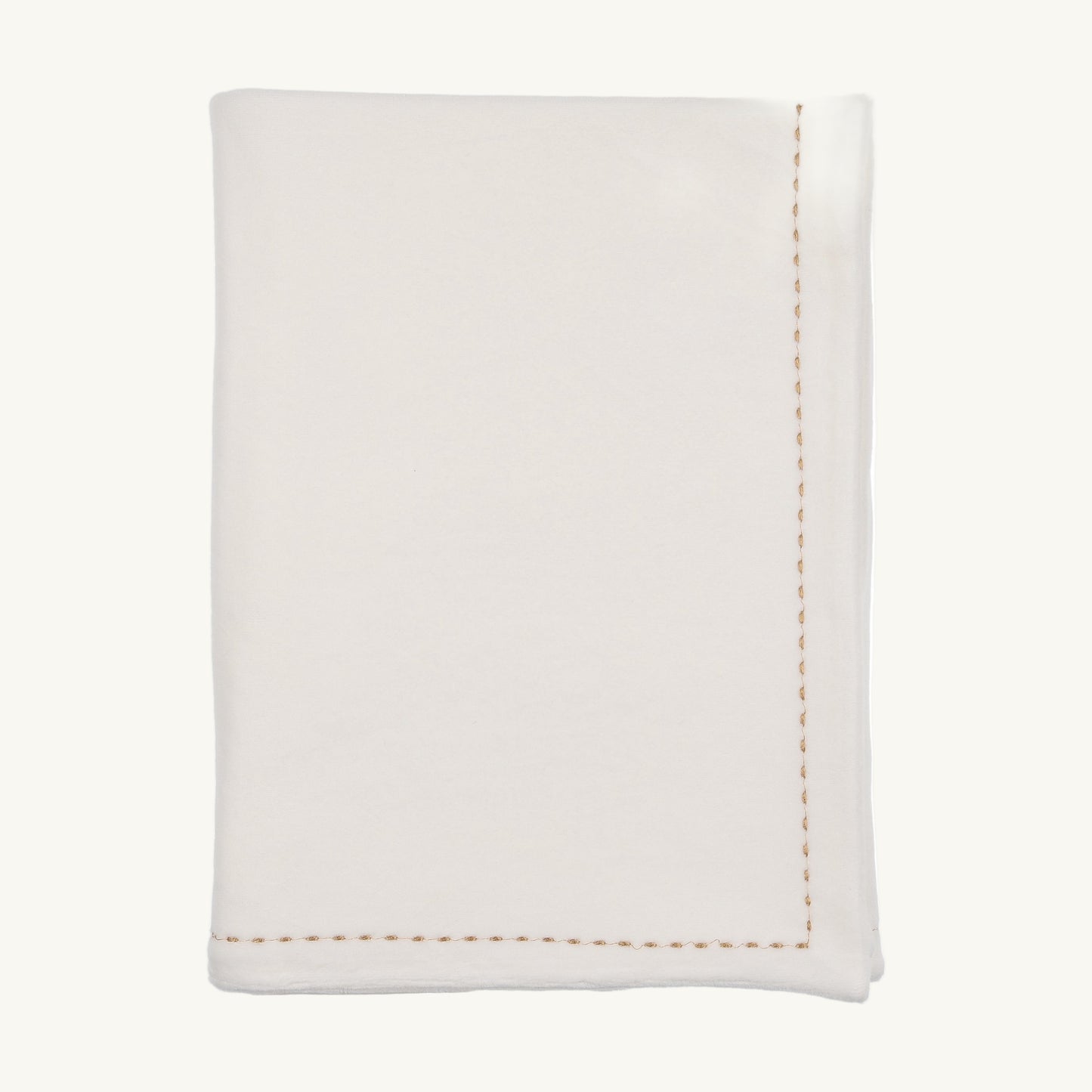 Cute As A Button-Chalk White Blanket