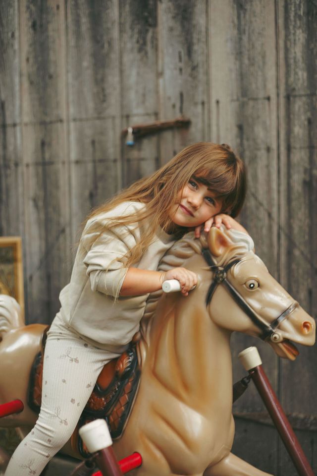 Acorn Print Sweatshirt Set