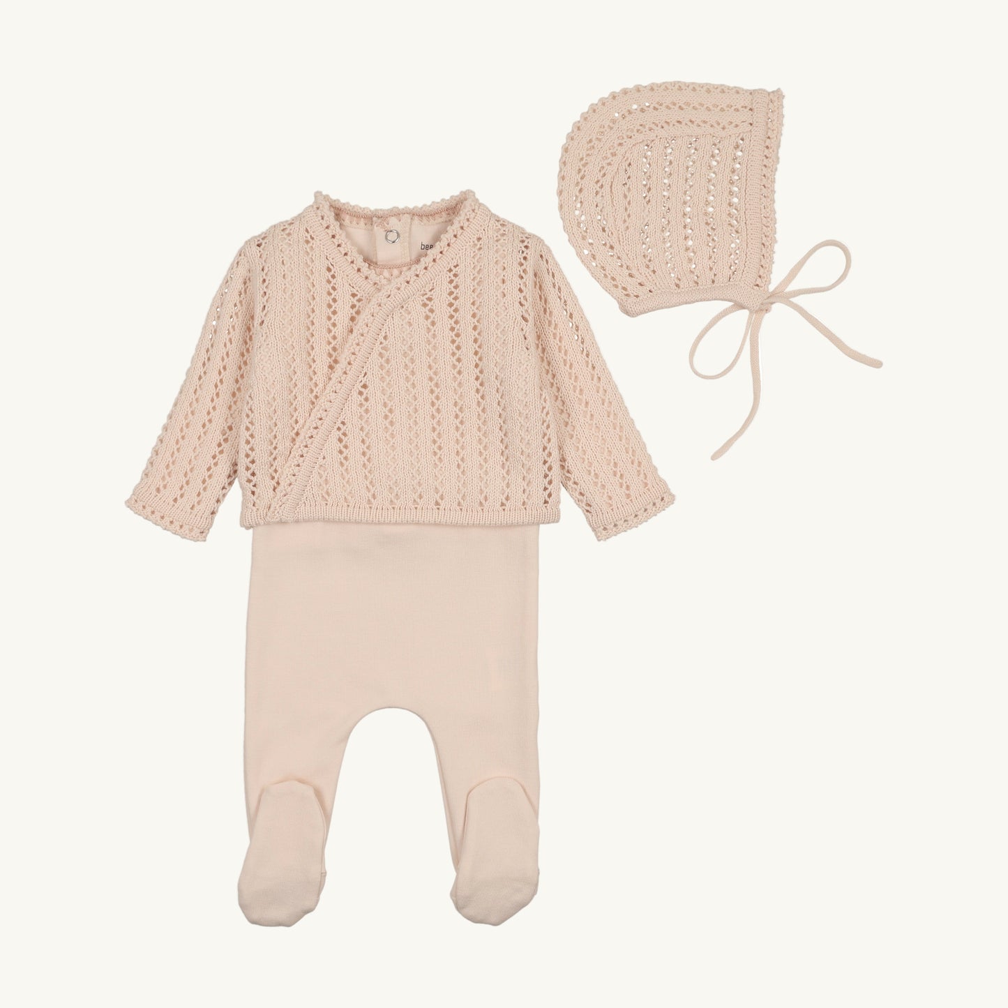 Dainty Sweater Outfit-Champagne Pink