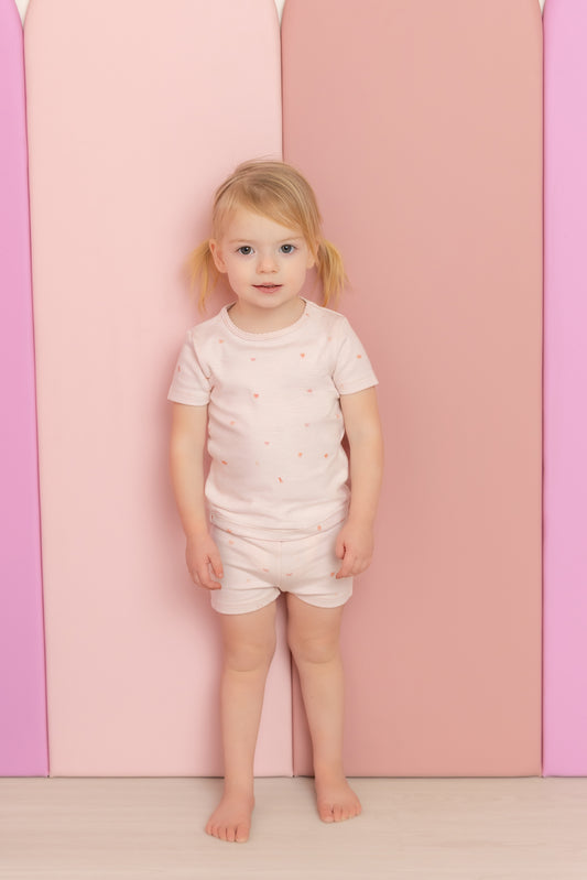 Outfit Set Flag/Bow Print
