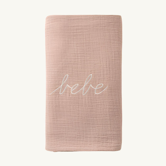 Pink Gauze Bebe Swaddle