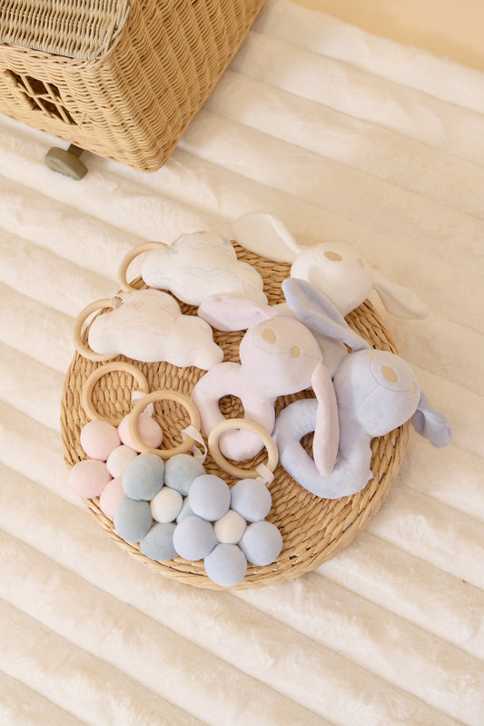Blossom Plush Rattle Toy
