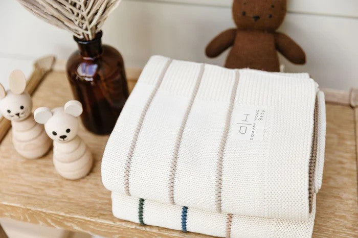 Bande Blanket Linen