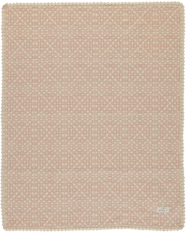 Crochet Blanket Faded Rose