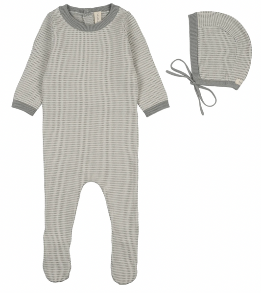 Footie Set Two Tone