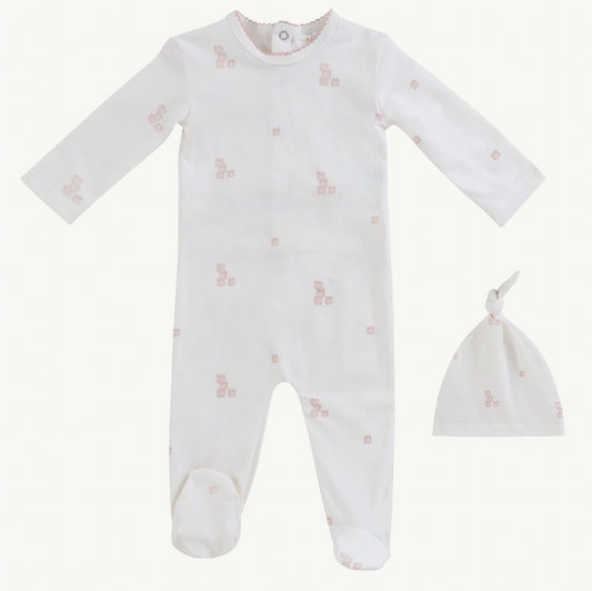 Footie Set Baby Blocks