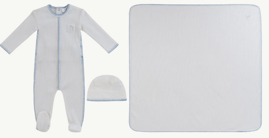 Layette Set Bunny Rib