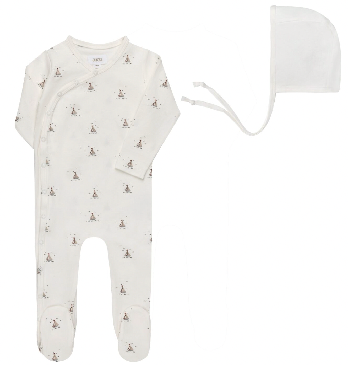 Footie Set Jersey Cotton Nautical