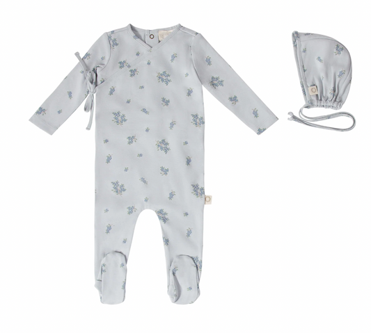 Footie Set Blueberry Bunches
