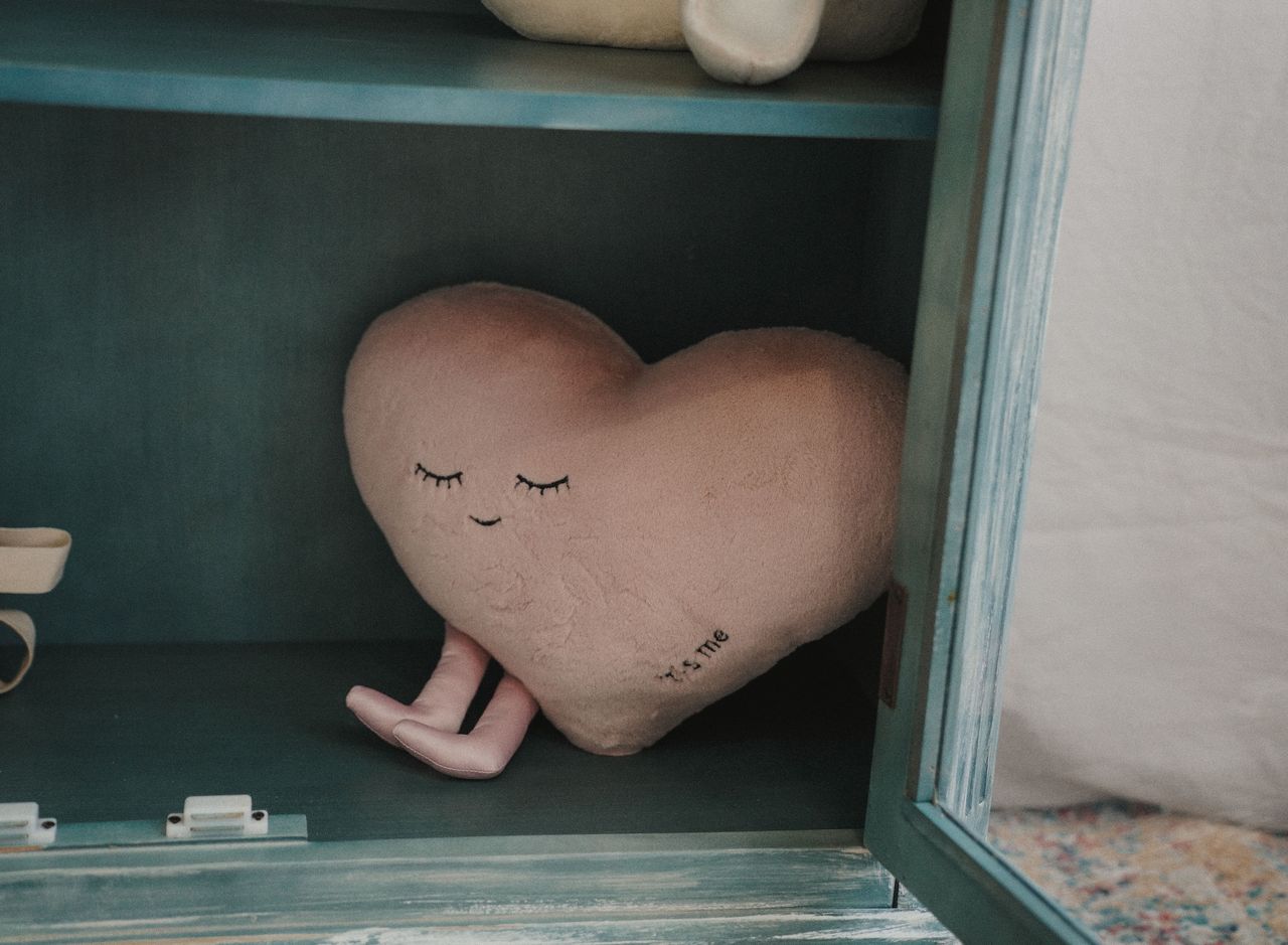 Heart Pink Pillow
