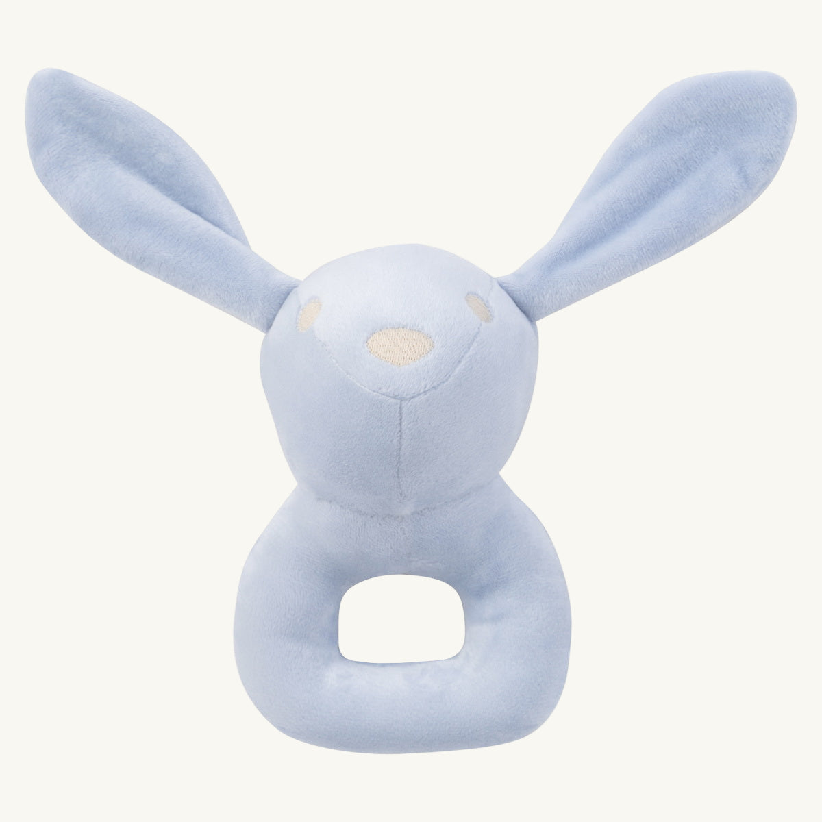 Petit Toile Bunny Rattle Toy