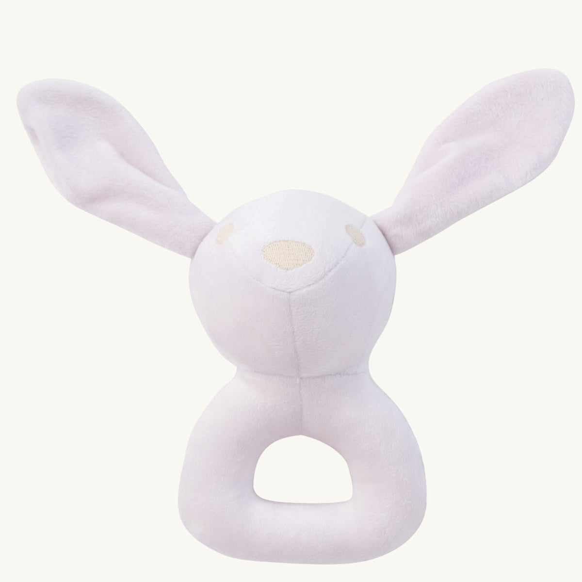 Petit Toile Bunny Rattle Toy