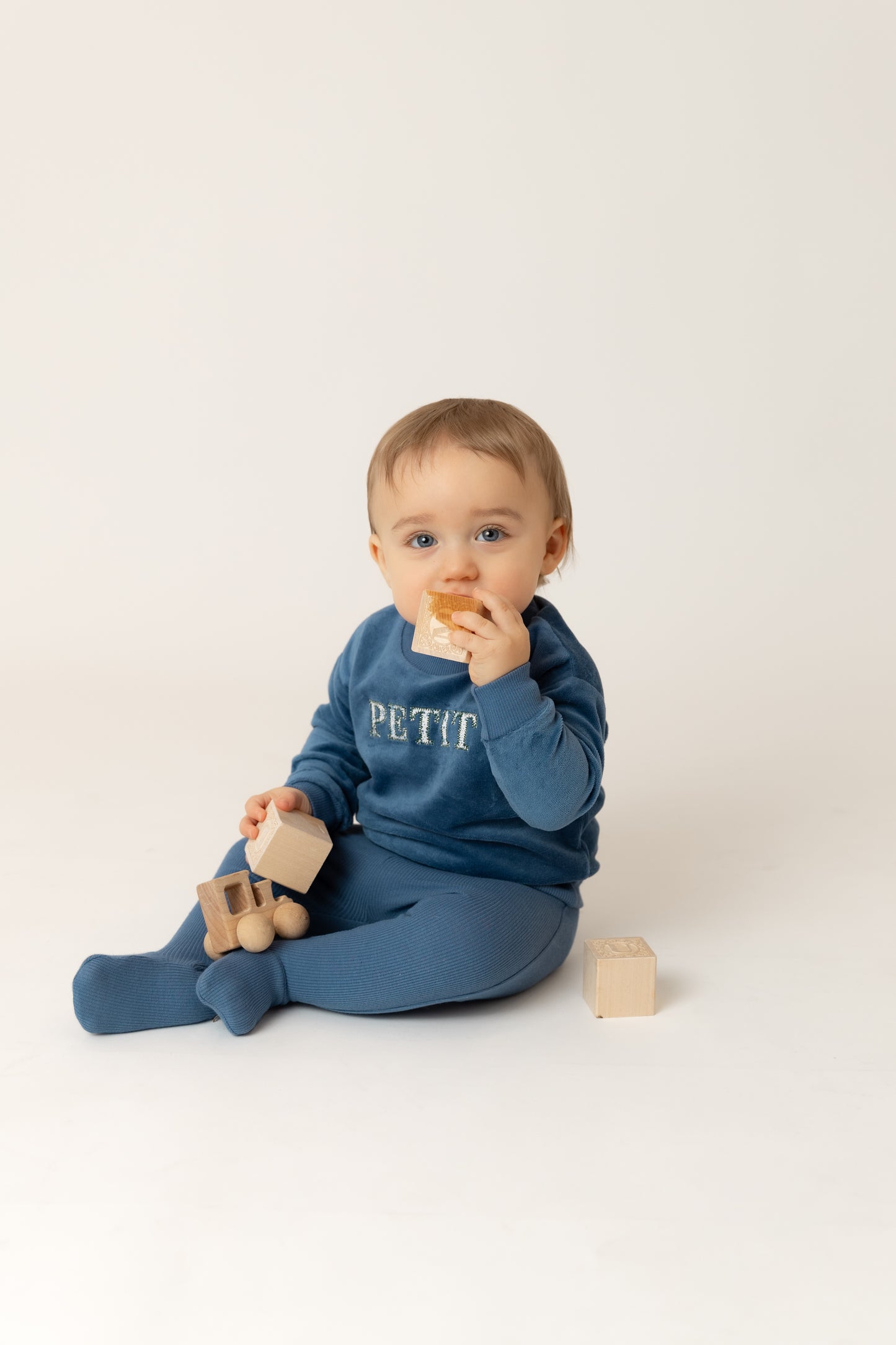 Velour Petite Two Piece-Marina