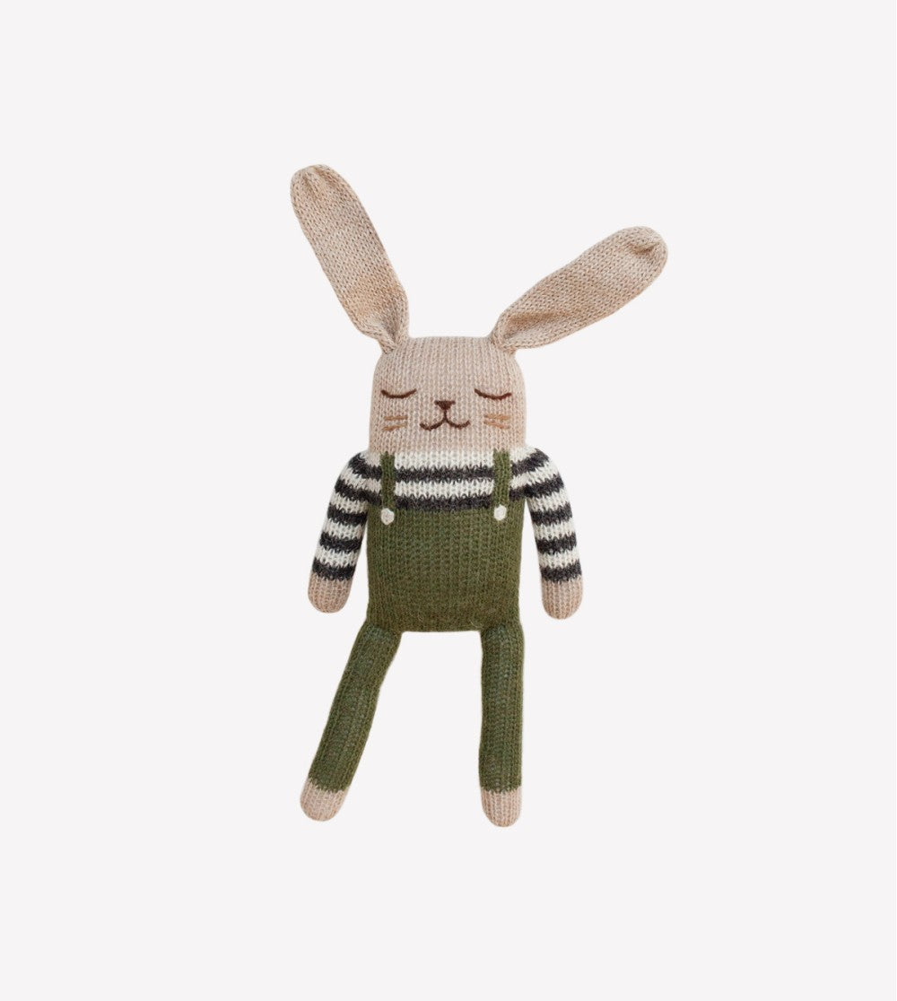 Doll Bunny Knit Overalls