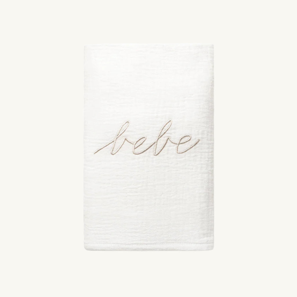 White Gauze Bebe Swaddle