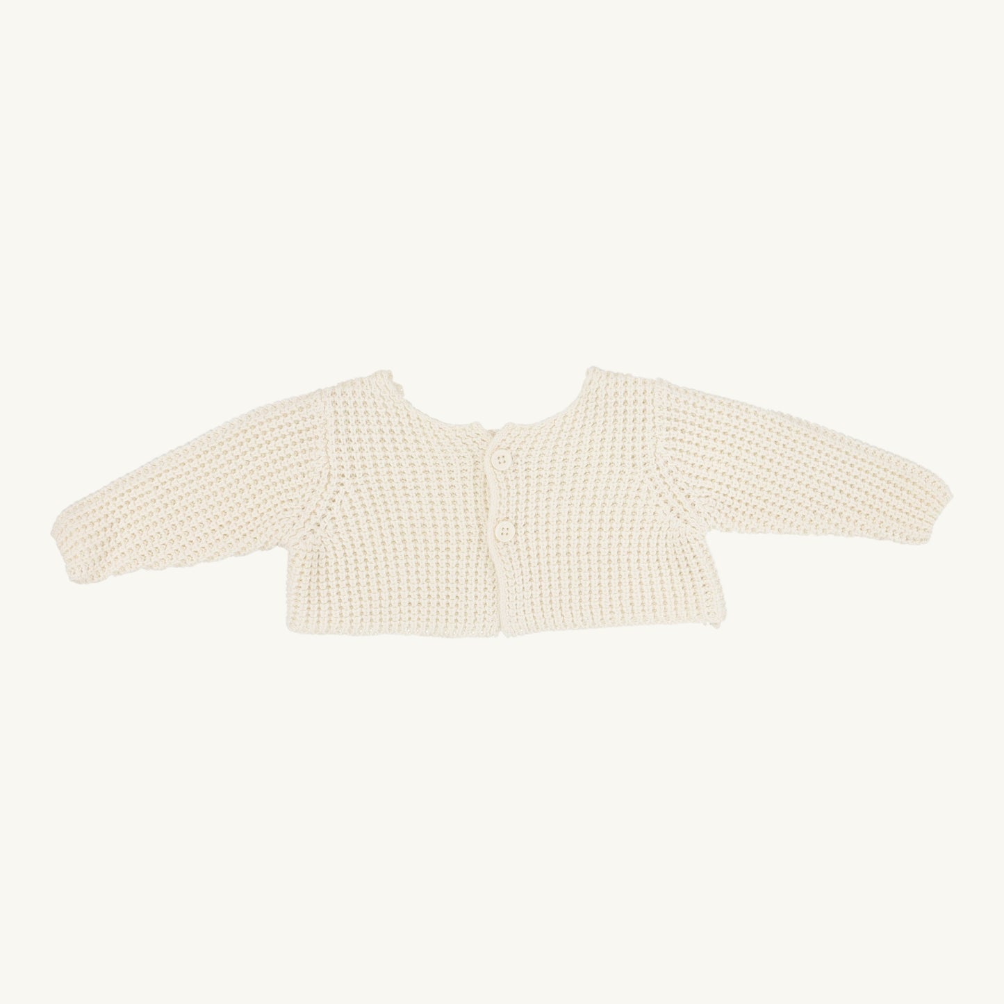 Chunky Knit Shrug Cream