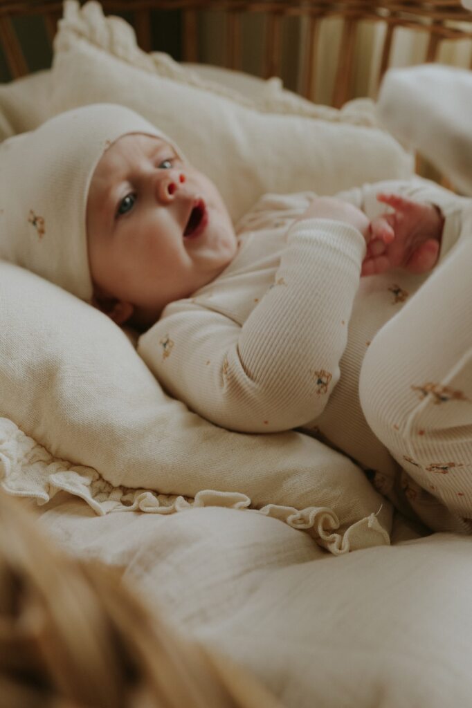 Teddy Bear Print Footie set