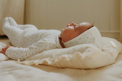 Velour Cherry Printed Footie Set Pink