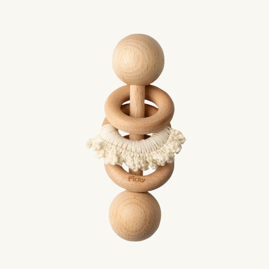 Baby Rattle With Rings