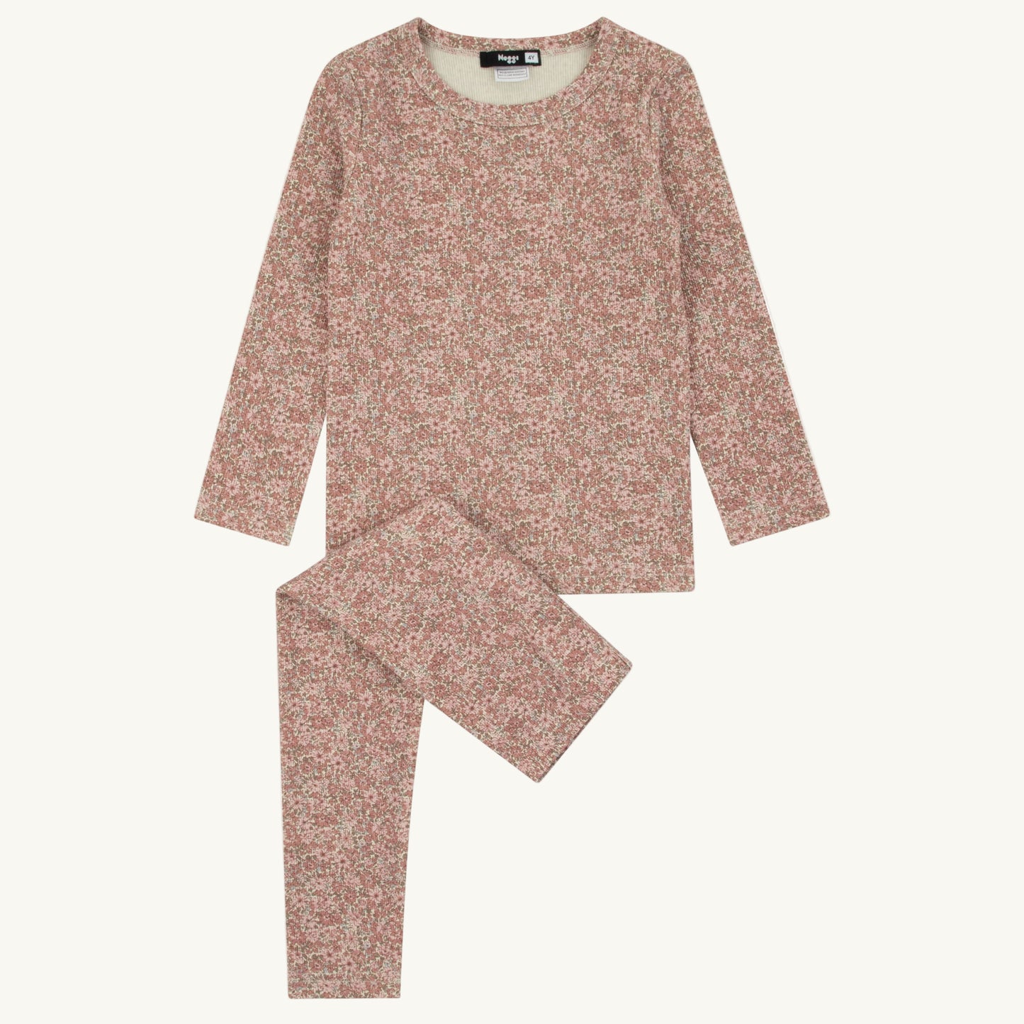 Pink Floral Loungewear Set