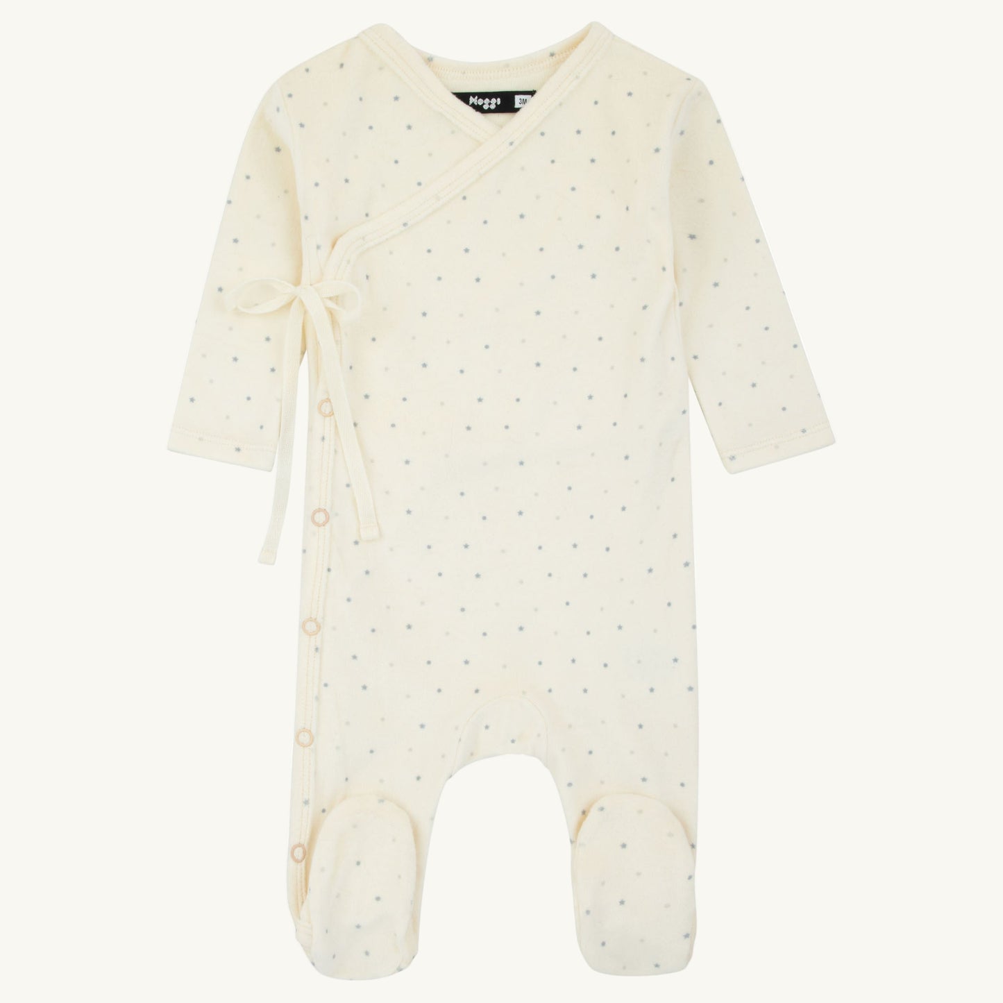 Dot Pattern Layette Set Boy Print