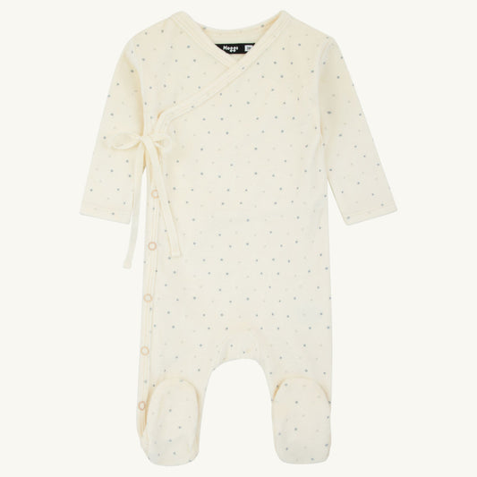 Dot Pattern Layette Set Boy Print