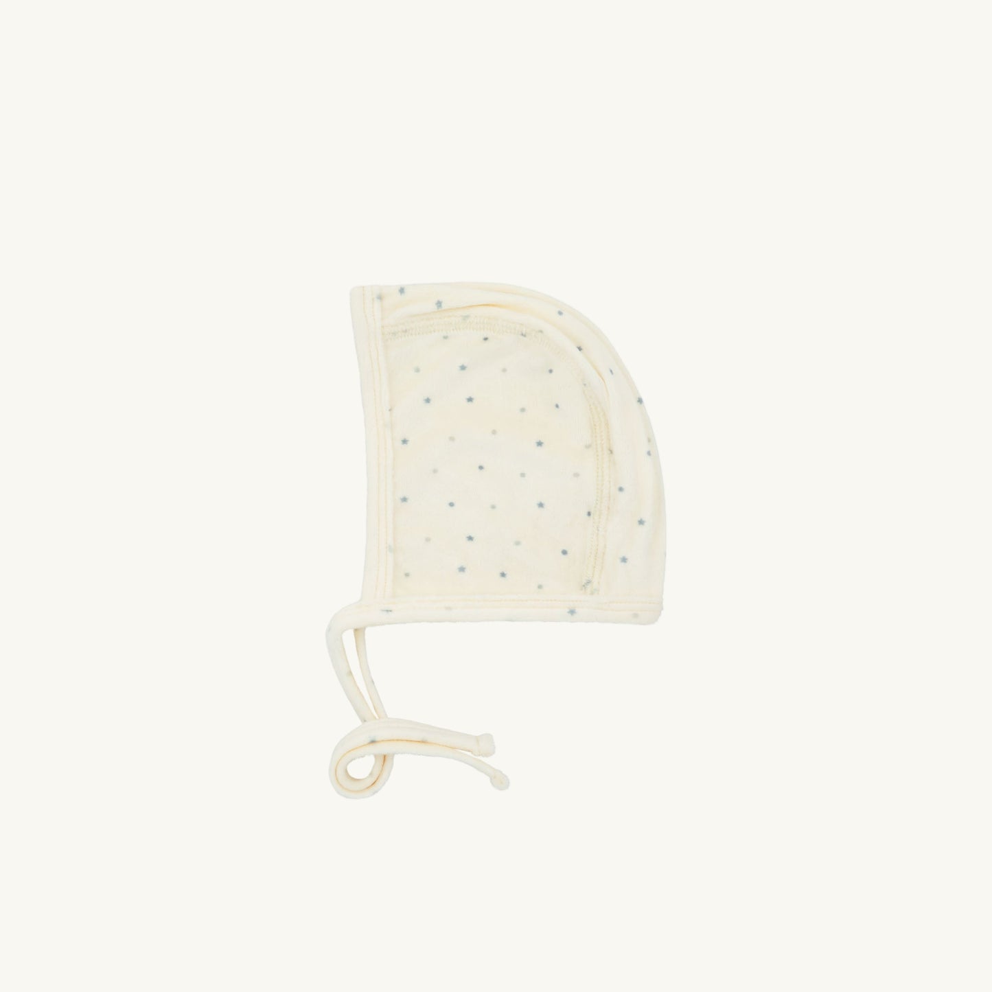 Dot Pattern Velour Footie Boy Print