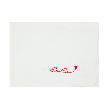 Layette Patch Footie TMH Set-Red