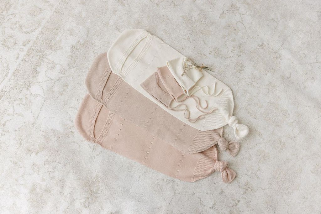 Pointelle Knit Cocoon Set