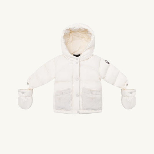Quincy Enfant Down Jacket Off White