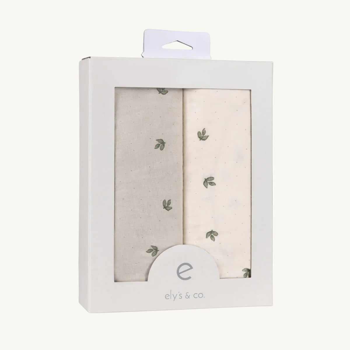 2 Pack Sage Vintage Leaf Cotton Sheets