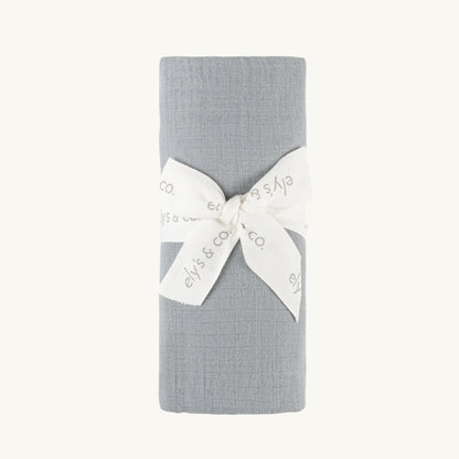 Velour Kimon Muslin Swaddle Blue