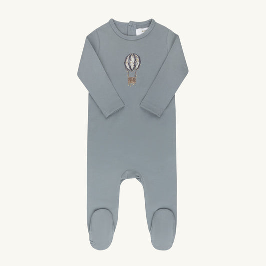 Hot Air Ballon Collection Blue Footie
