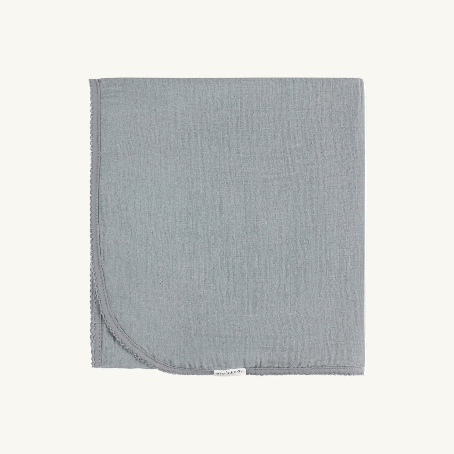 Velour Kimon Muslin Swaddle Blue