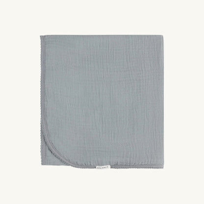 Velour Kimon Muslin Swaddle Blue