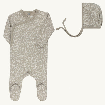 Vine Collection Sage Footie Set