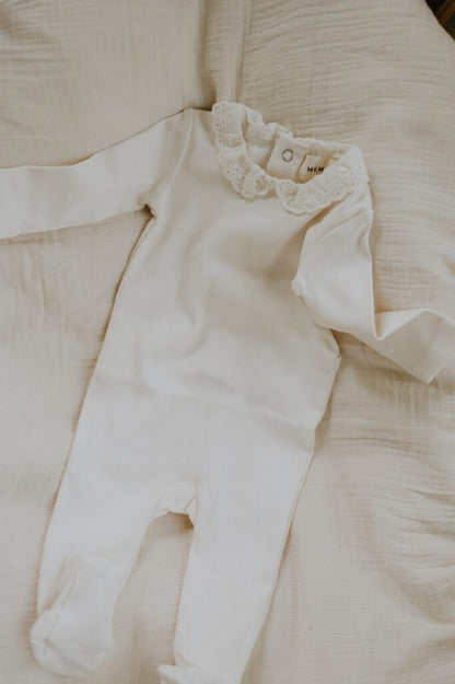 Lace Collar Onesie