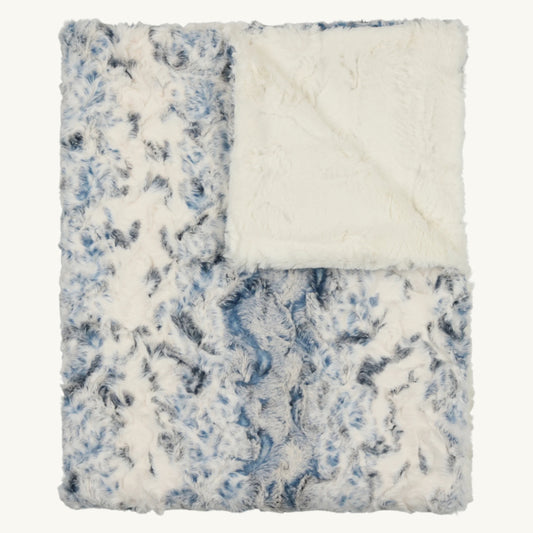Speckled Blue and natural