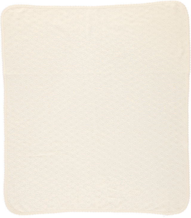 Bebe Heart Blanket Natural Heart