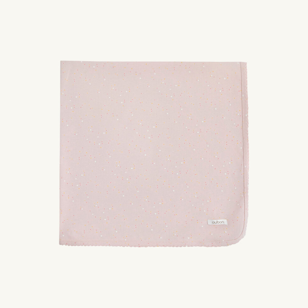 Pink All Over Dot Layette Set