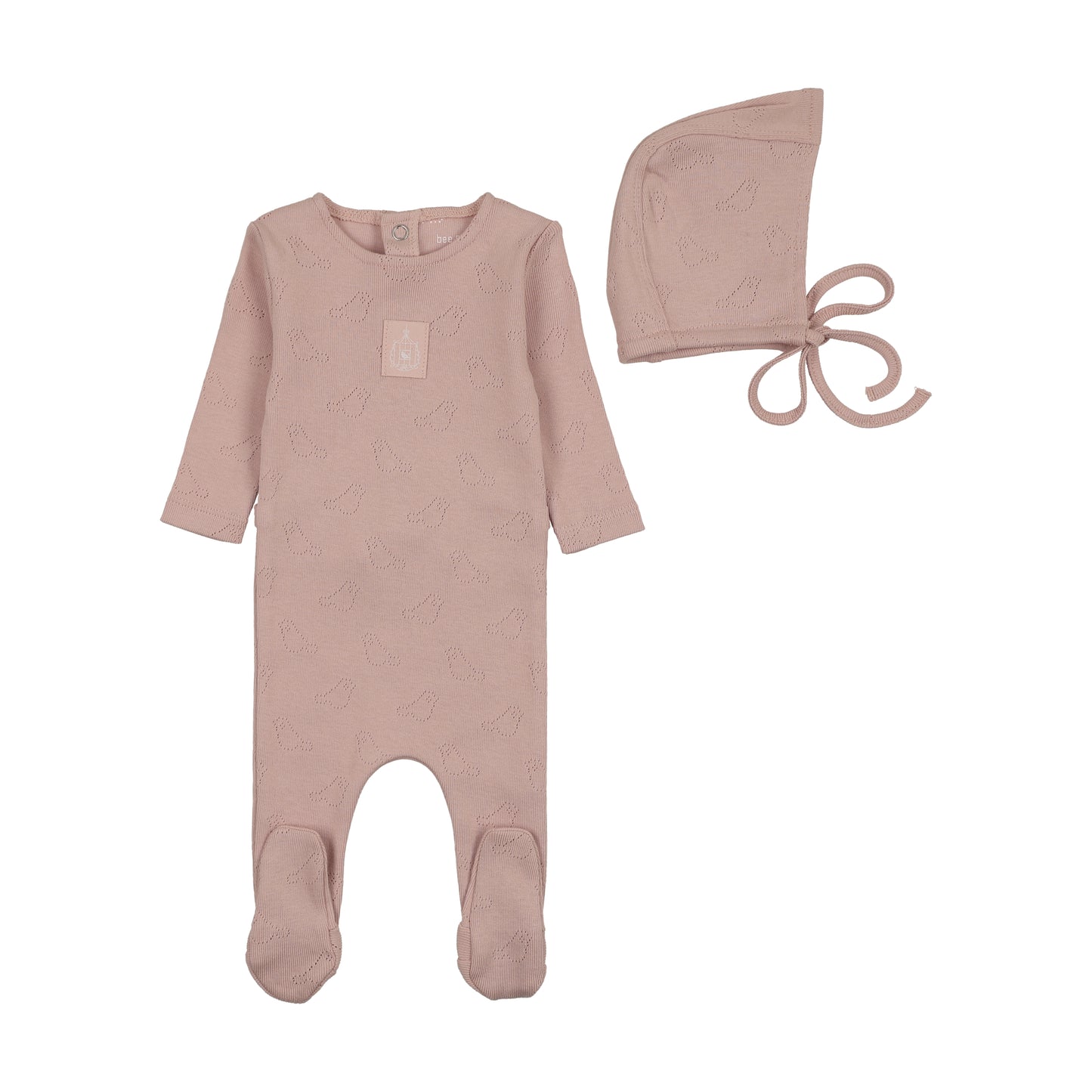 Footie Set Bird Pointelle