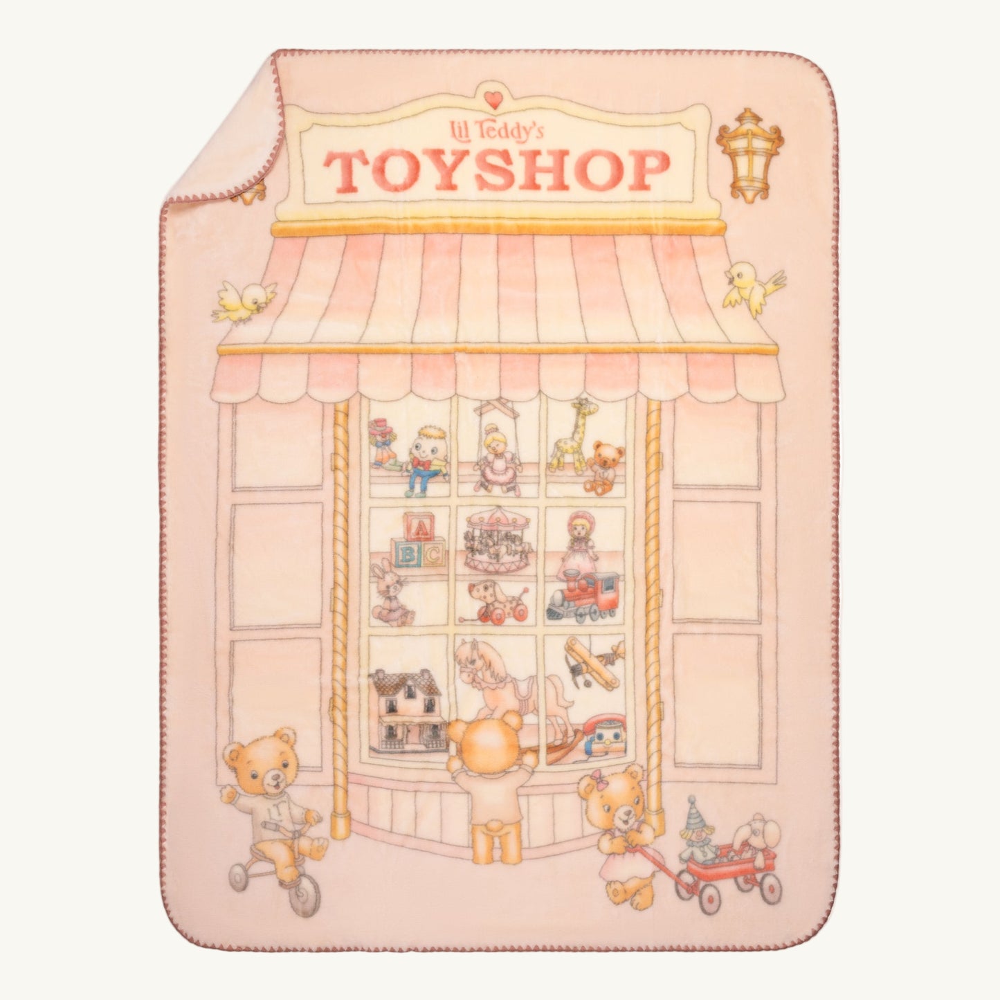 Toyshop Sugary Pink Blanket