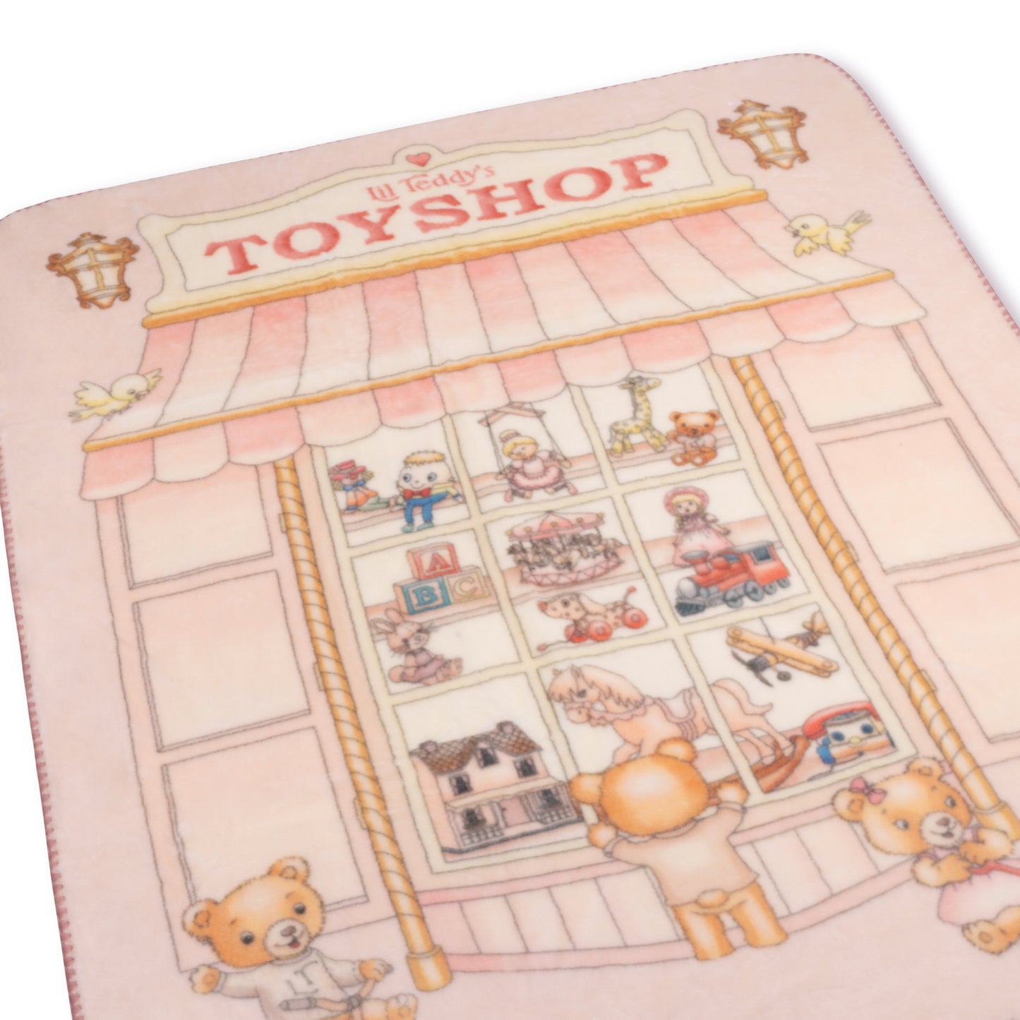 Toyshop Sugary Pink Blanket
