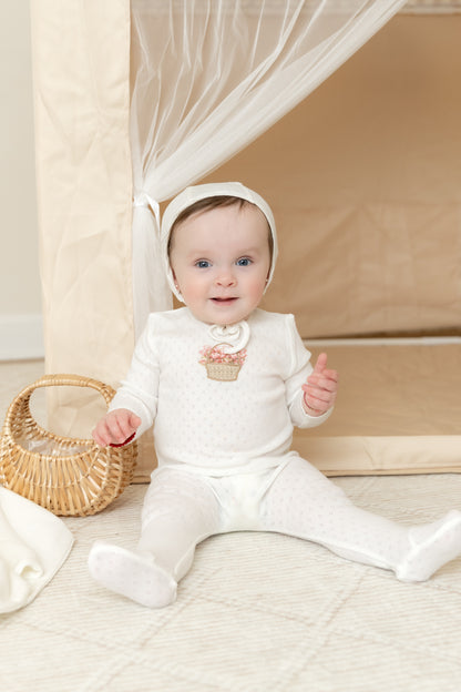 Layette Set Crochet Basket